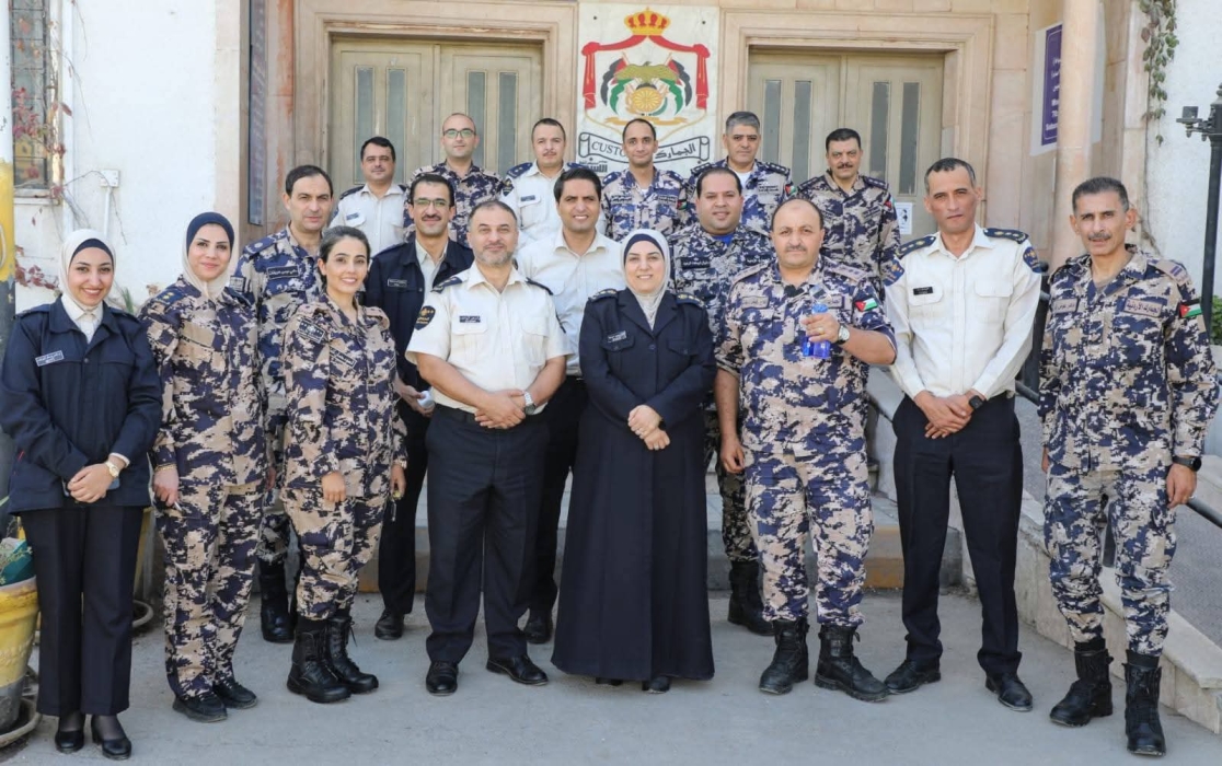 فريق الثقافة المؤسسية في الجمارك الأردنية يزور مركز جمرك سحاب