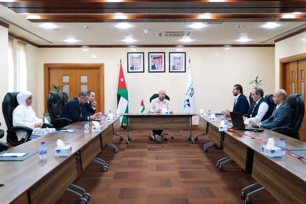 لقاء وفد من جمعية رجال الأعمال الجورجية مع مفوض شؤون الاستثمار في سلطة العقبة ...صور