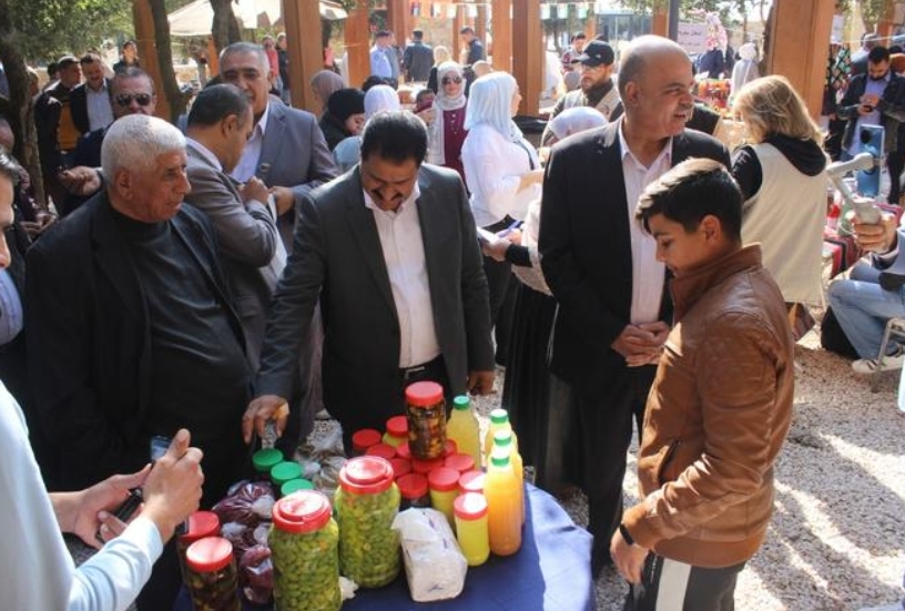 افتتاح فعاليات مهرجان الزيتون العجلوني