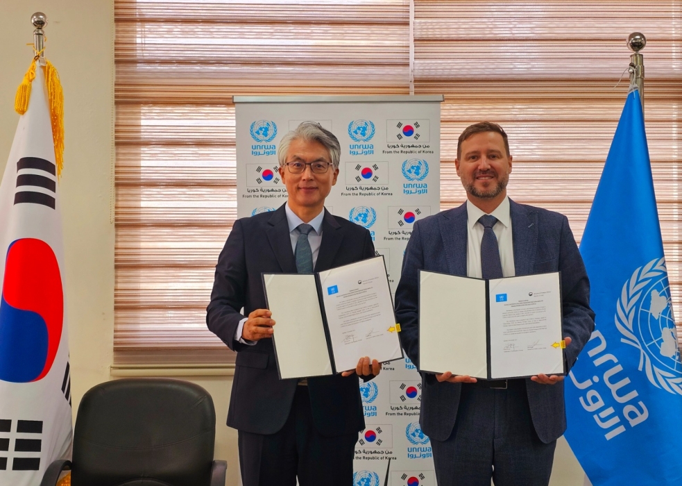 كوريا والأونروا تطلقان مشروعا لتطوير التدريب المهني للاجئين في الأردن