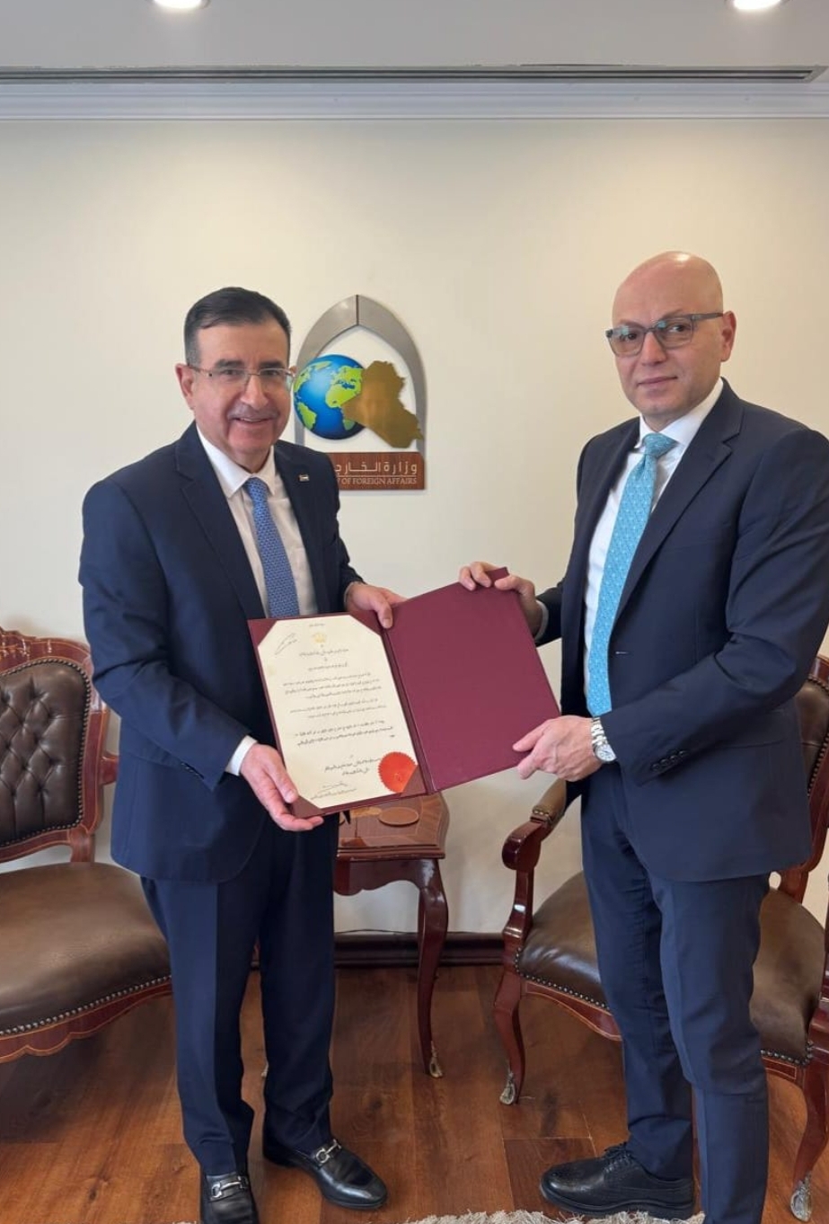 بطارسة قنصلا عاما للمملكة في أربيل