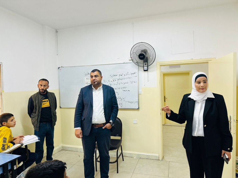 السّواريس تتابع أعمال الصيانة في مدرسة زيد بن حارثة