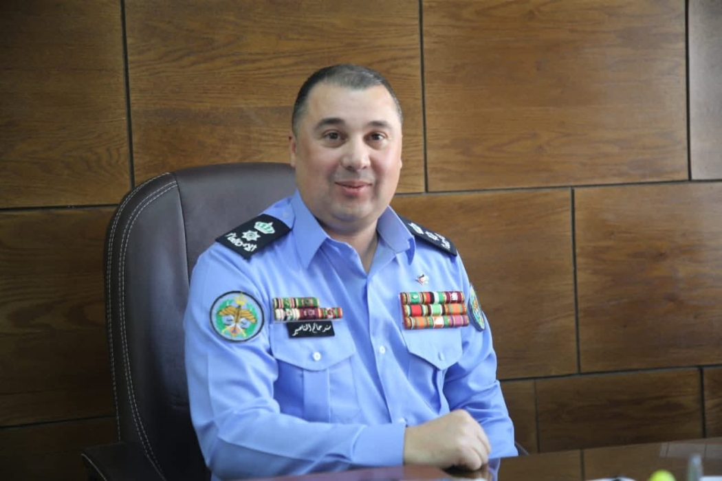 الجبور يبارك للمقدم سند حاتم المناصير الترفيع