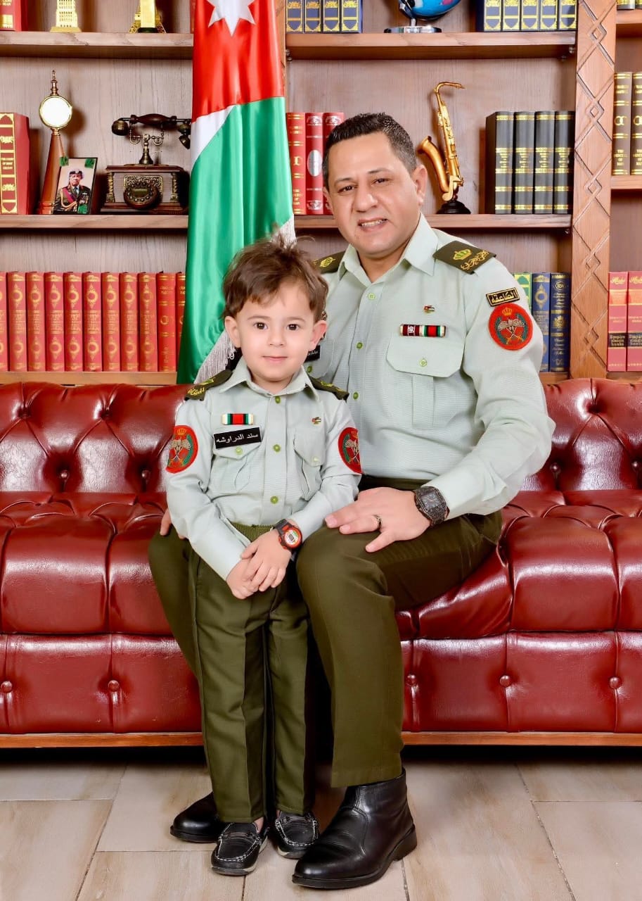 ترفيع عبدالسلام الدراوشة إلى رتبة رائد في القوات المسلحة الأردنية