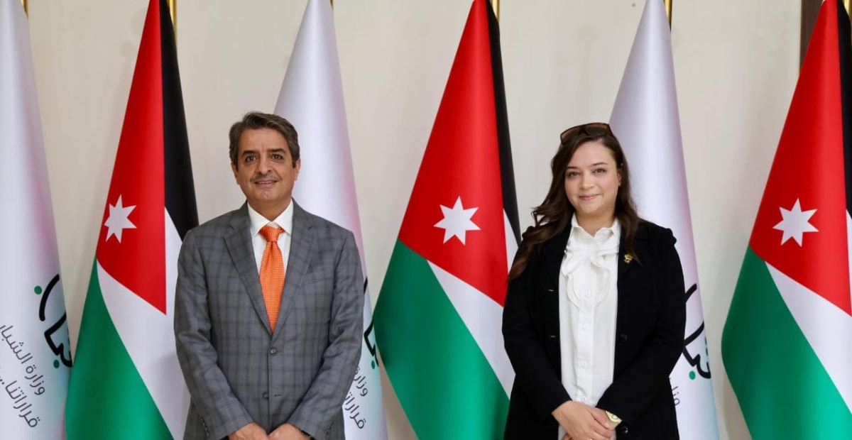 لقاء مبادرة رحلة القادة والفرسان مع معالي وزير الشباب الدكتور رائد العدوان