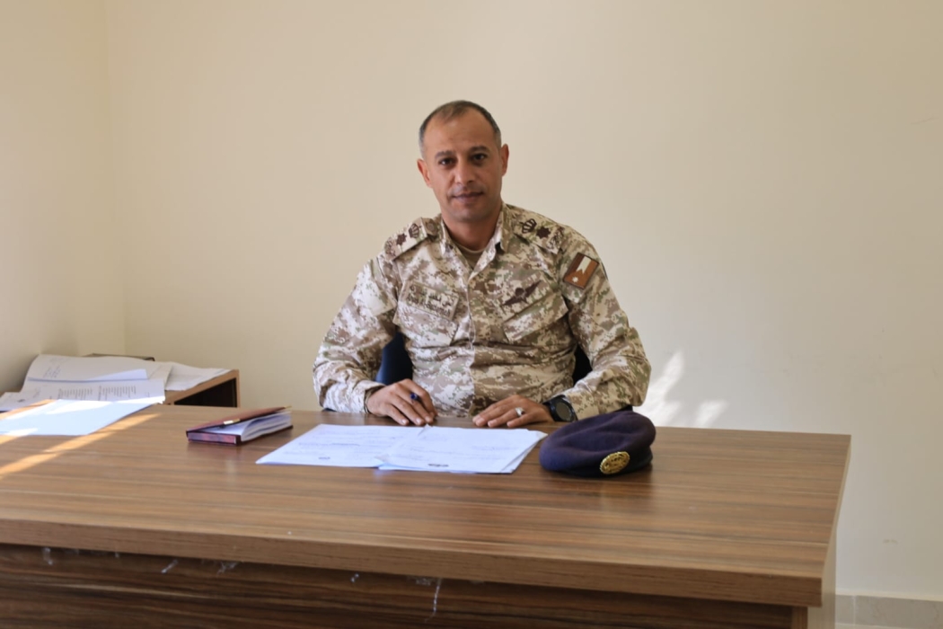 ترفيع أنس محمد البدارنة إلى رتبة مقدم