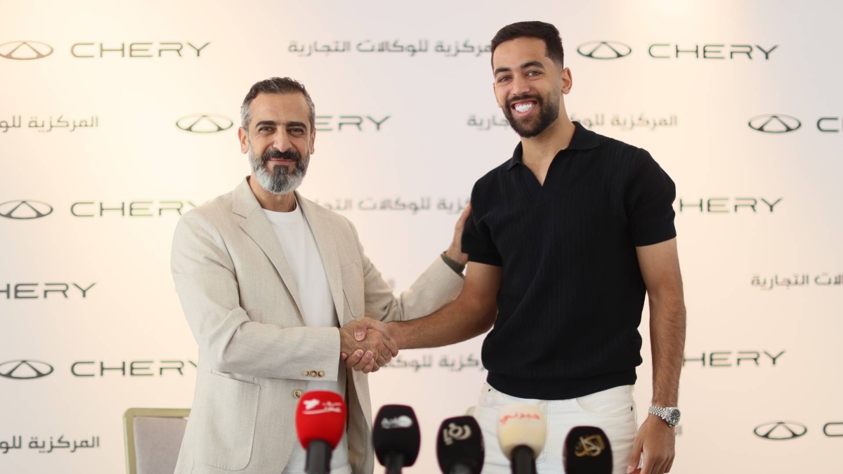 شيري الأردن تعلن اختيار نجم المنتخب الوطني علي علوان سفيرا رسميا لعلامتها التجارية