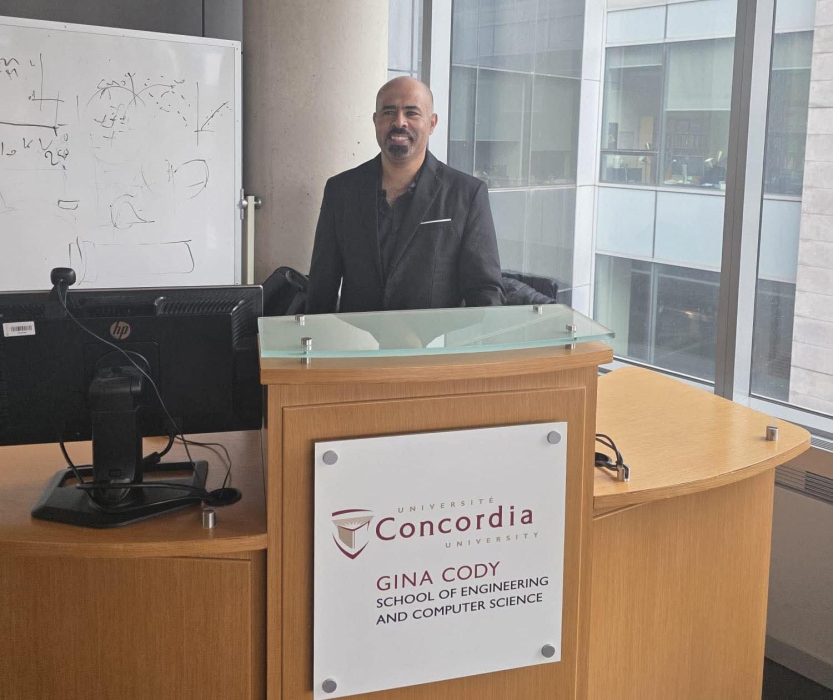 خالد سالم الشريدة الحمّاد ينال  شهادة  الدكتوراه من جامعة كونكورديا – كندا