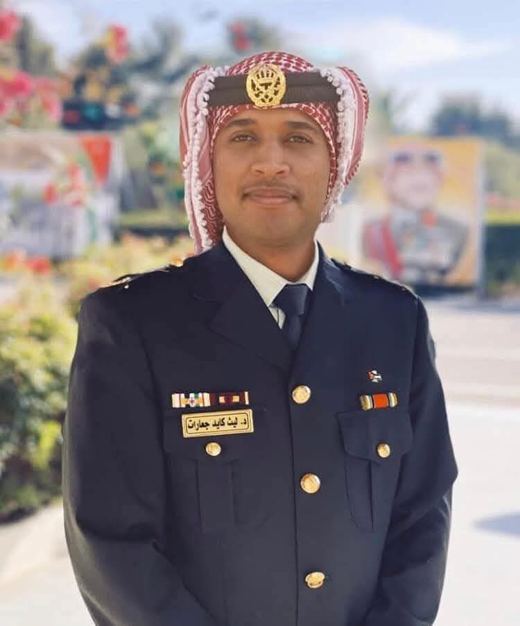 ترفيع الدكتور ليث الجعارات لرتبة ملازم أول