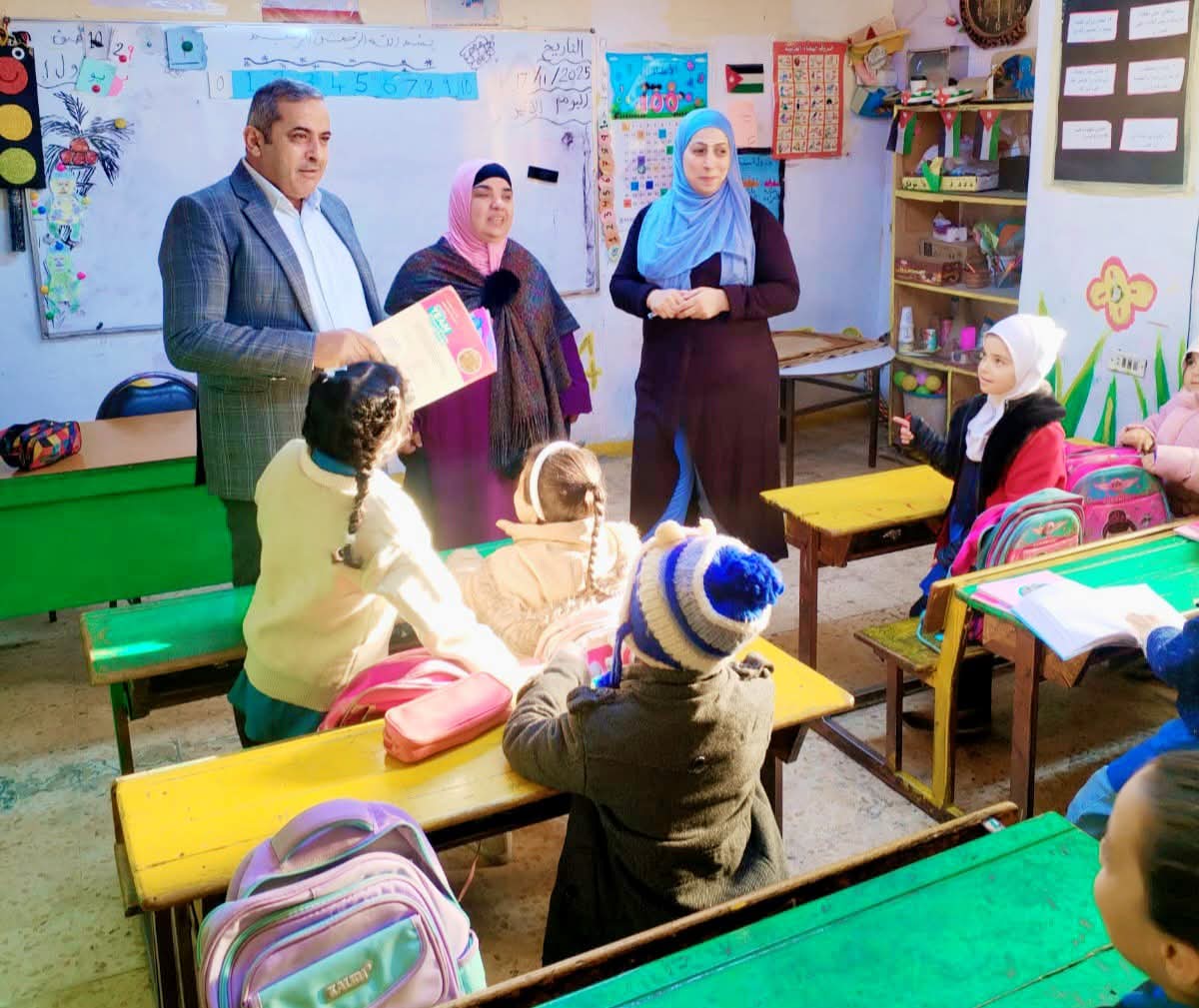 الشديفات يواصل جولاته ويشدد على الانضباط ورفع جودة التعليم