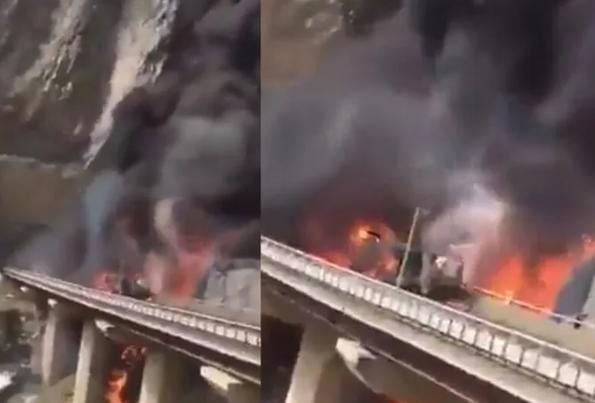 مأساة في المدينة المنورة.. عشرات القتلى الهنود في حادث مروع