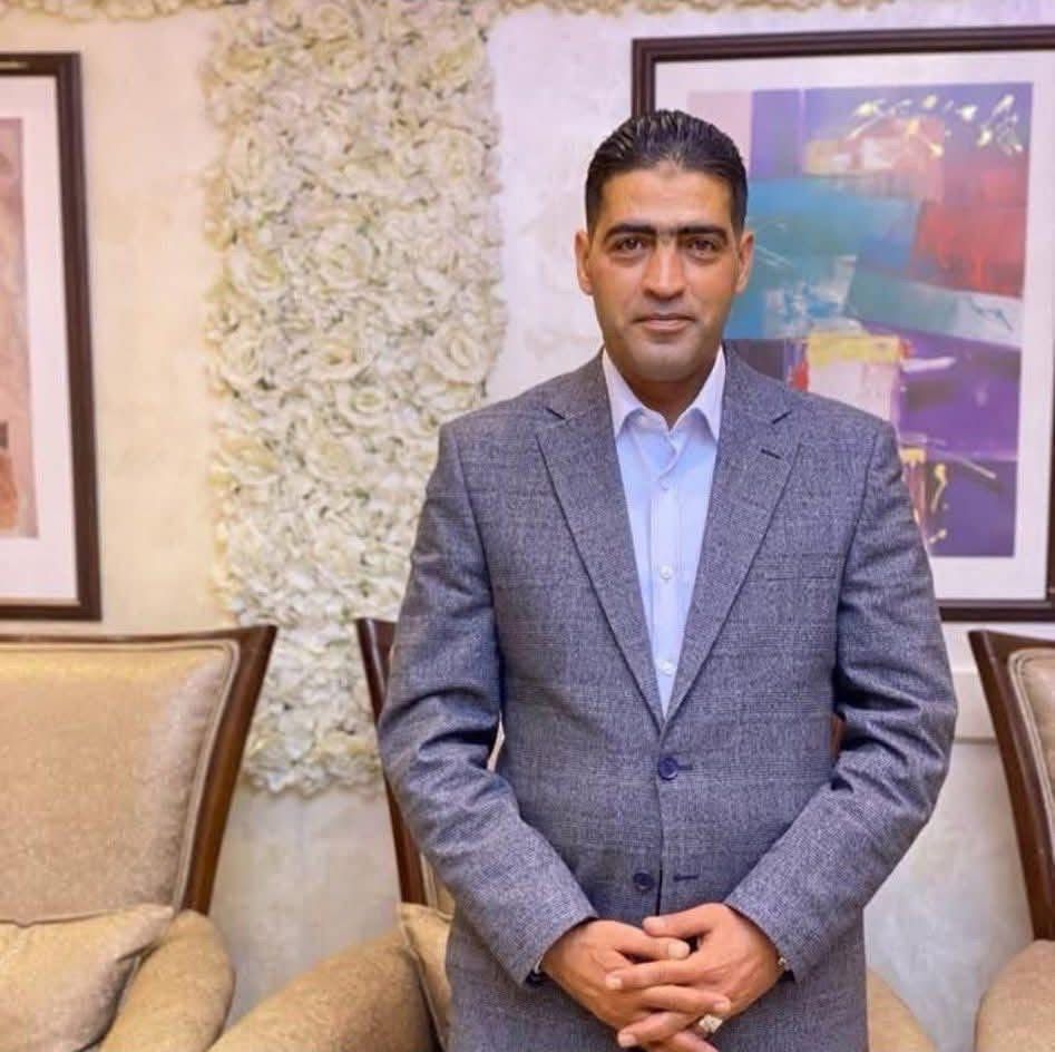 الزبن يهنئ الأستاذ حسن رضا البداوي بمناسبة ترفيعه رئيساً لشعبة التصاريح في أمانة عمّان