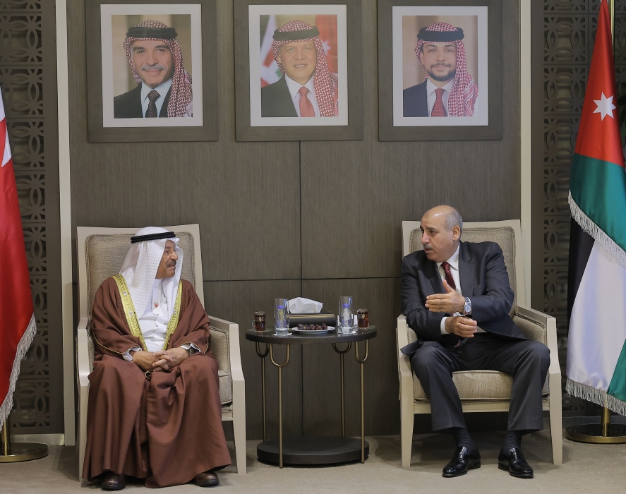 القاضي يلتقي رئيس مجلس الشورى البحريني...صور
