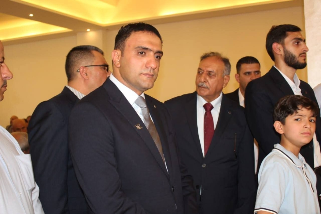 الزبن يبارك  بزفاف المقدم محمد إبراهيم عبد ربه المعايطة