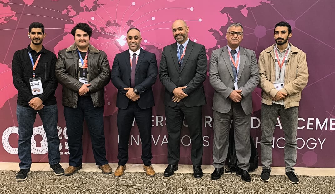 جامعة الزرقاء تحصد المركز الثالث في مسابقة الاختراق الحي بمؤتمر التقدّم والابتكار والتكنولوجيا في الأمن السيبراني (C8 2025)