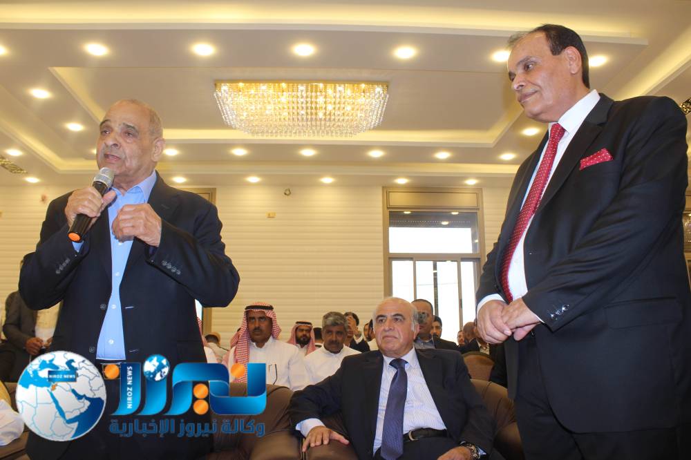 الجبور يعزي الخريشا بوفاة معالي جمال حديثة