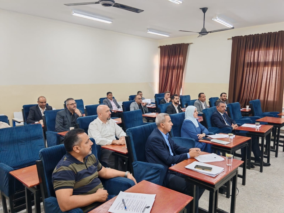 جامعة الزرقاء تنظم ورشة عمل حول استخدام نظام Turnitin  في الرسائل الجامعية