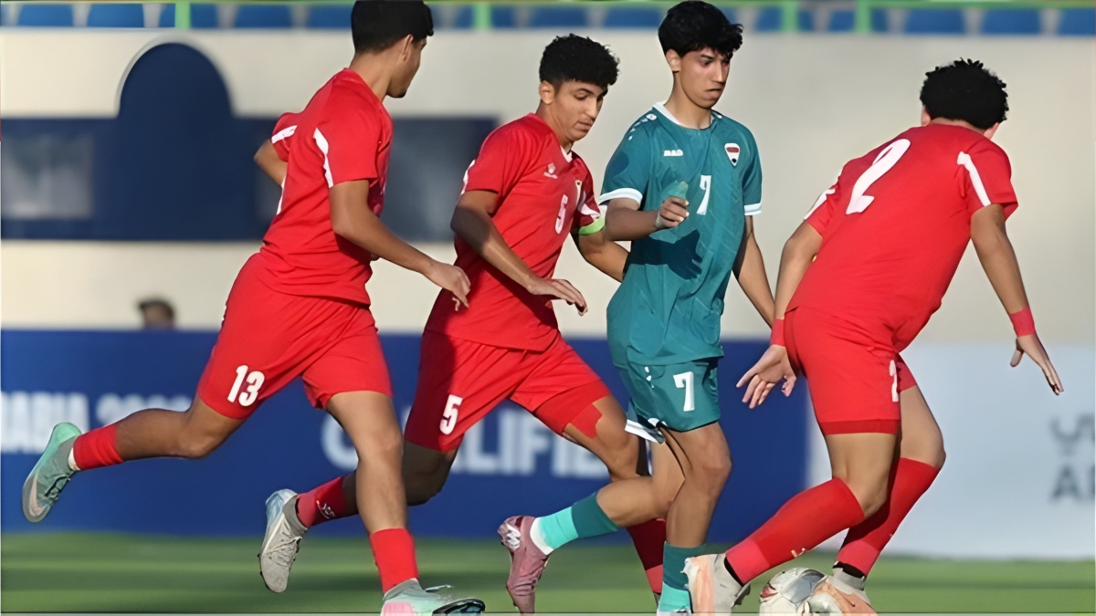 منتخب الناشئين يتعادل مع نظيره العراقي