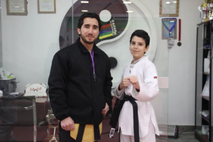 يمان البردان يحصد الحزام الأسود