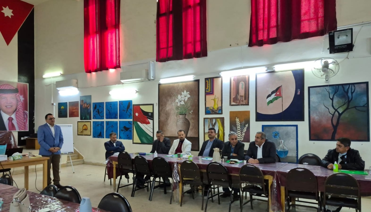 الشديفات يفتتح الورشة التوعوية لمشروع أمان لمكافحة العنف بالرصيفة