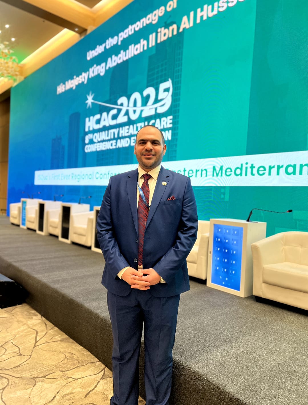 جامعة الزرقاء تشارك في المؤتمر الثامن للجودة في الرعاية الصحية