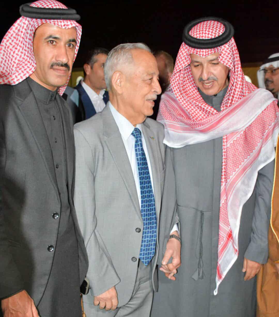 قبيلة بني عطية تستقبل رئيس الديوان الملكي ووجهاء الوطن في الخالدية...صور