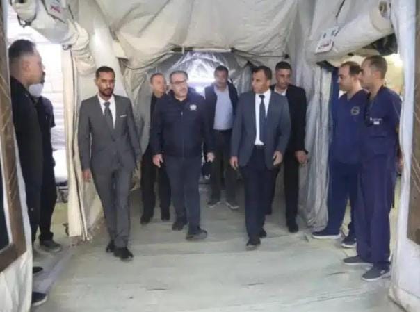 وفد أممي في غزة: جهود المستشفى الأردني مقدرة