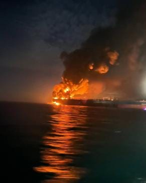 أوكرانيا تتبنّى الهجوم على ناقلتي نفط من الأسطول الروسي في البحر الأسود