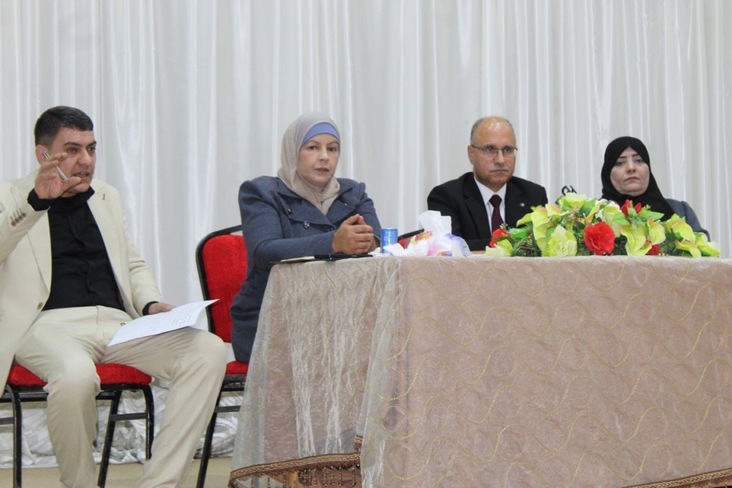 السفاسفة يترأس اجتماع مدراء ومديرات مدارس البادية الجنوبية