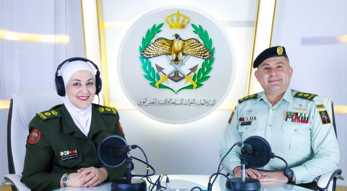 إذاعة الجيش تستضيف  المقدم الركن أحمد القرعان في برنامج النشامى في مواقعهم