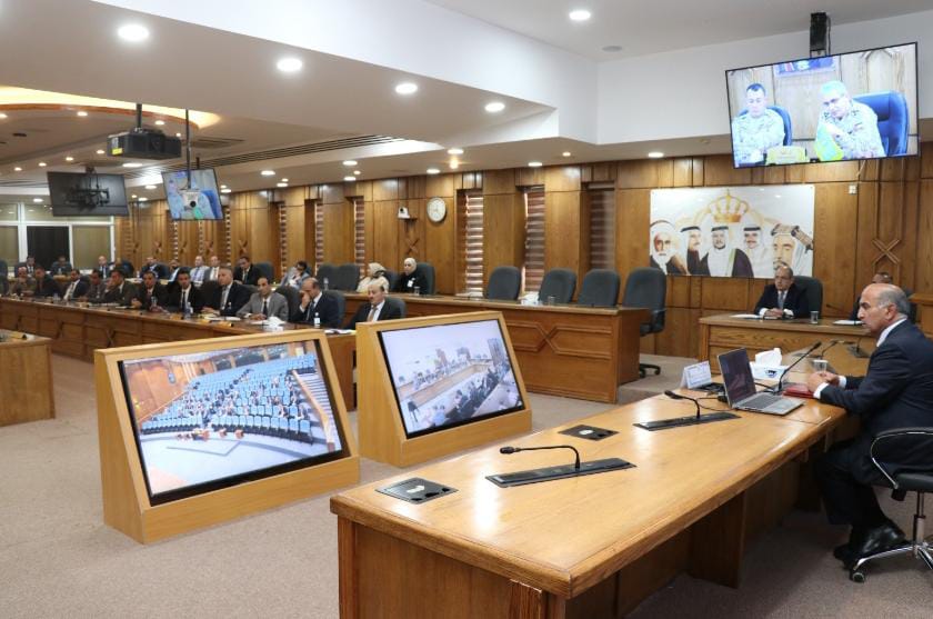 أمين عام وزارة الخارجية وشؤون المغتربين  الفايز  يحاضر في كلية الدفاع الوطني الملكية الأردنية