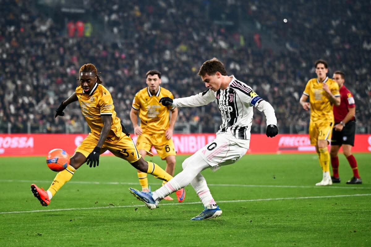 كأس إيطاليا: يوفنتوس يطيح بأودينيزي بثنائية ليحجز مكانه في الدور المقبل