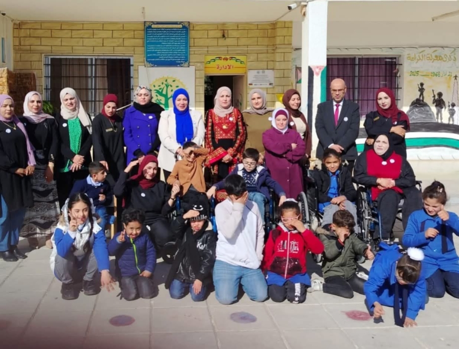 الشطناوي ترعى احتفالية مدرسة سمر الأساسية المختلطة بمناسبة اليوم العالمي لذوي الإعاقة