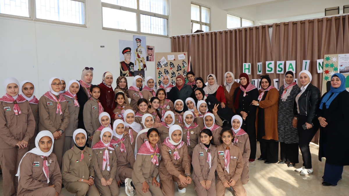 بني عطية ترعى حفل اختتام دراسة رئيسات الطلائع في تربية القصر