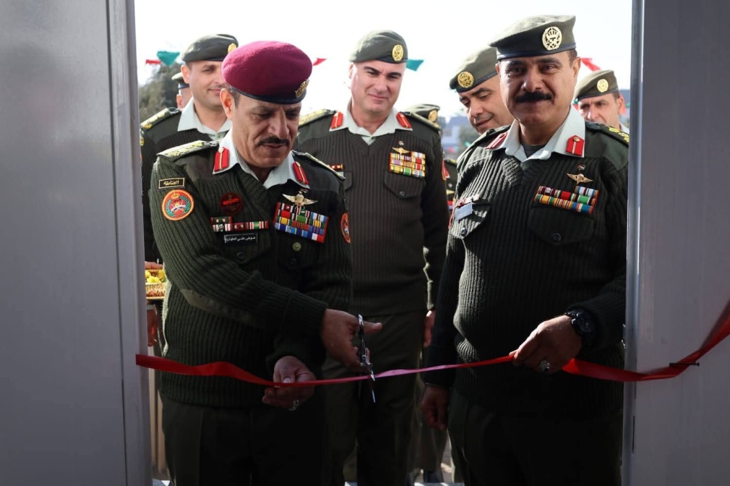 نائب رئيس جامعة مؤتة للشؤون العسكرية يفتتح قاعة شهداء مؤته