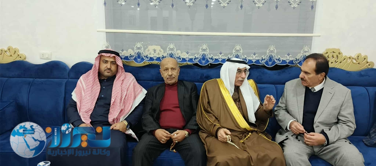 الشيخ ذياب الفيحان يقدّم واجب العزاء في ديوان الخريشا بالموقر