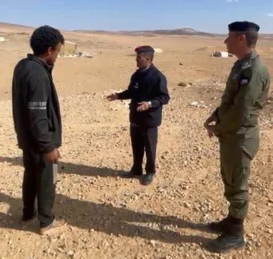 الشرطـة المجتمعيـة تنفذ حملـة توعوية في الباديـة الوسطى