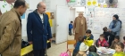 المصري تواصل زياراتها التفقدية لمدارس تربية المزار الشمالي