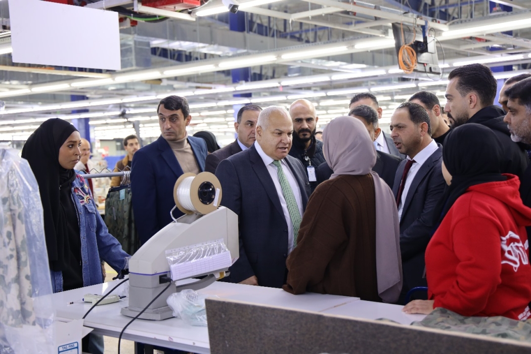 البكار يفتتح توسعة مصنع في الظليل لتشغيل 500 أردنيا وأردنية