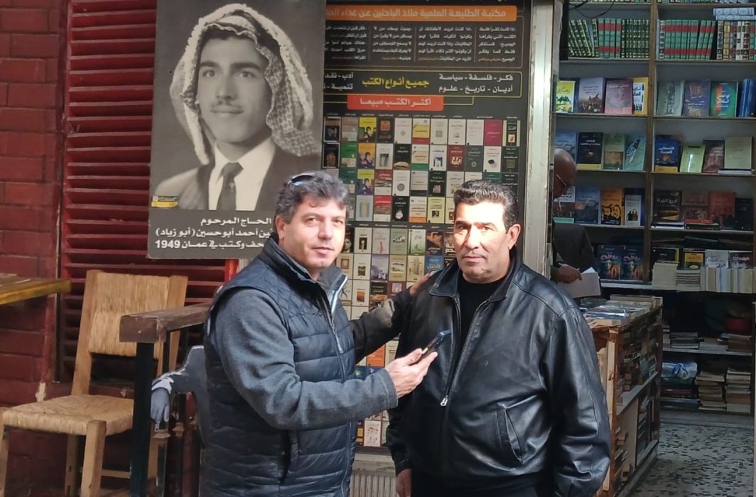 نيروز الإخبارية تحاور نجل شيخ الورّاقين: كشك الطليعة ذاكرة عمّان الثقافية منذ 1949