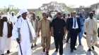 وزير الطاقة ووالي البحر الأحمر  في  سواكن لتعمير المدينة