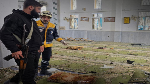 3 قتلى في انفجار داخل مسجد في حي وادي الذهب بحمص