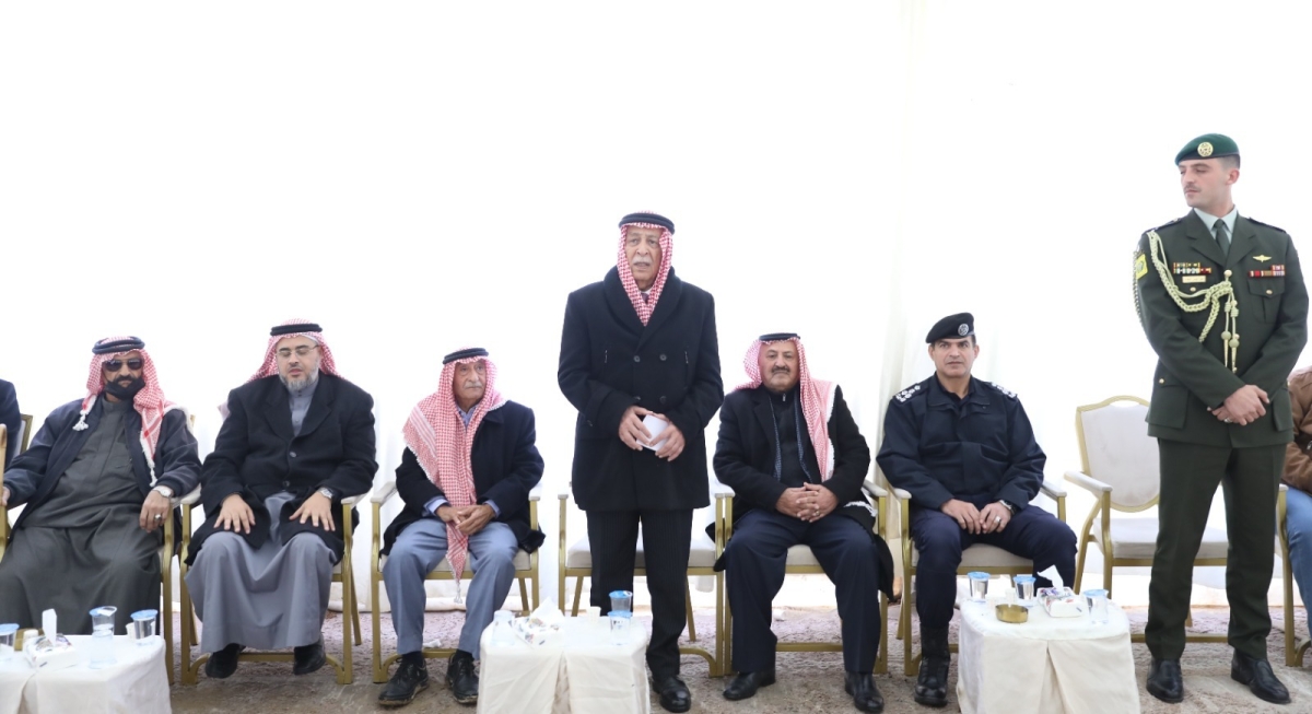 مندوبا عن الملك وولي العهد... العيسوي يعزي عشائر العدوان  والعجاجرة...صور