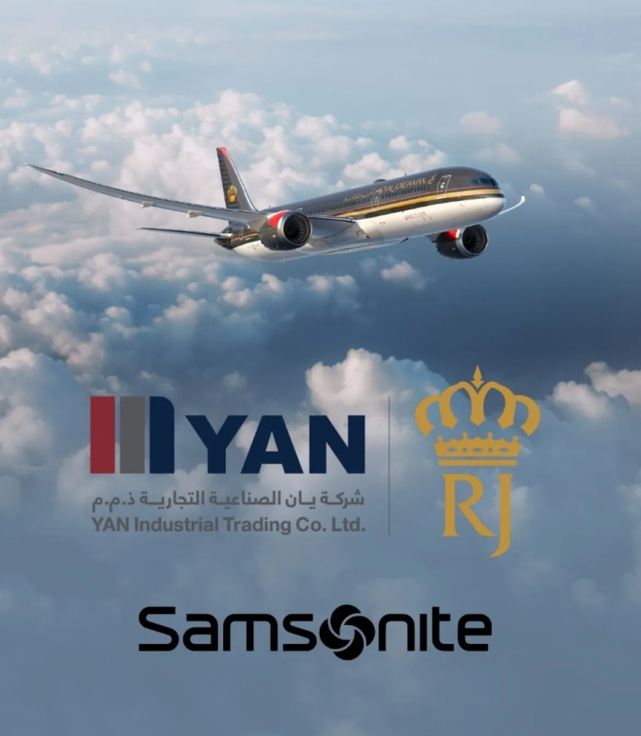 يان الصناعية التجارية تؤكد متانة شراكتها مع الناقل الوطني الأول للطيران، الملكية الأردنية