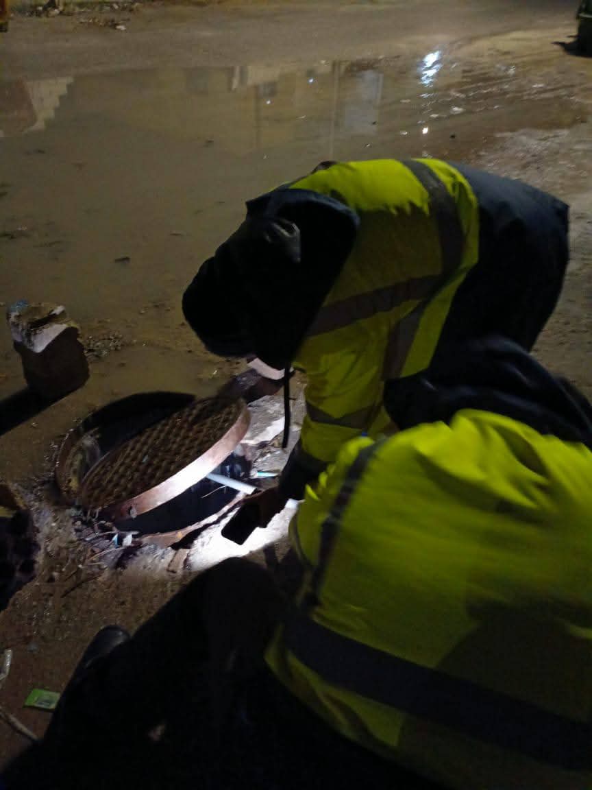 الأمانة تتعامل مع ارتفاع منسوب المياه في بعض المواقع