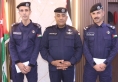 العقيد حسين المساعيد يكرّم ملازمين لحصولهما على المركز الأول في دورات تخصصية