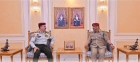 رئيس أكاديمية الدراسات الإستراتيجية والدفاعية بالجيش العماني يستقبل وفد كلية القيادة والأركان الملكية الأردنية
