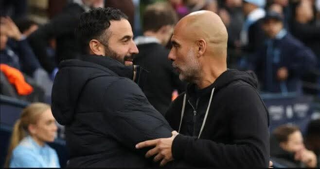 غوارديولا يدافع عن اموريم بعد اقالته