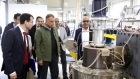 وزير الداخلية وسفير الاتحاد الأوروبي يتفقدان مصنعا في دير علا