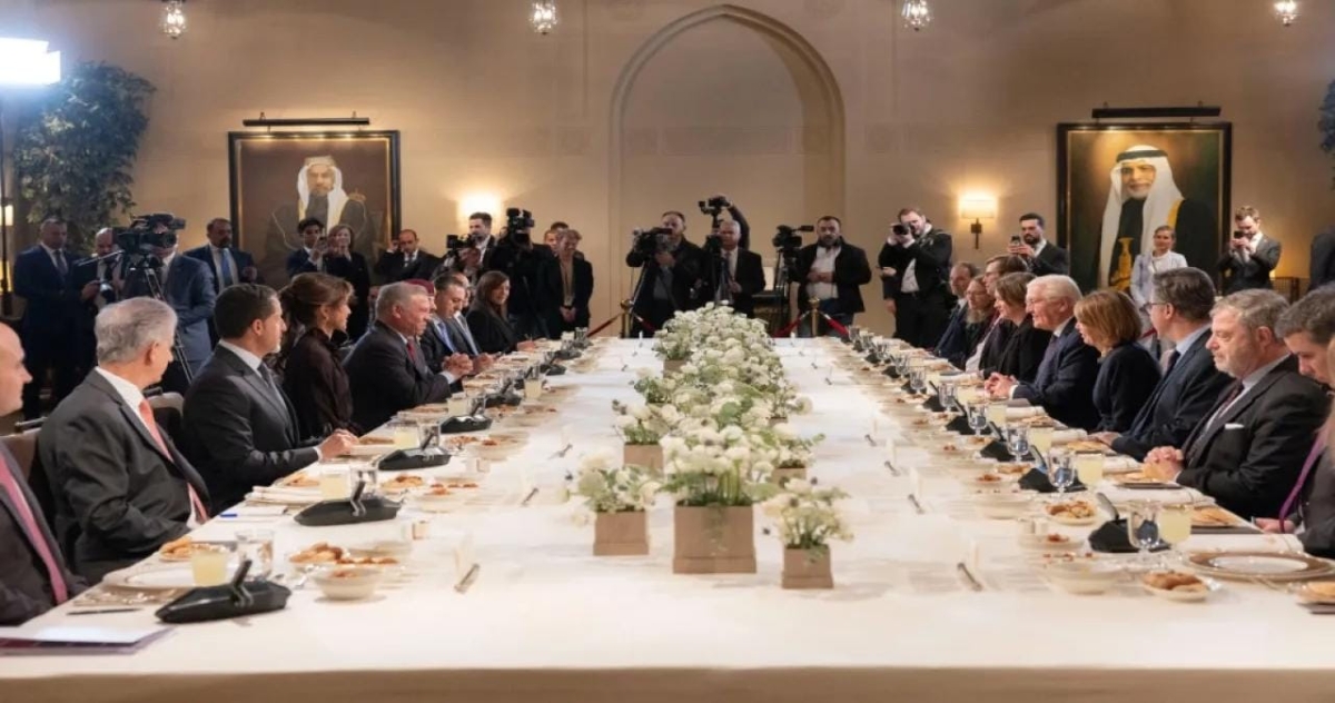 الملك والرئيس الألماني يبحثان في عمّان سبل توطيد التعاون ومستجدات المنطقة